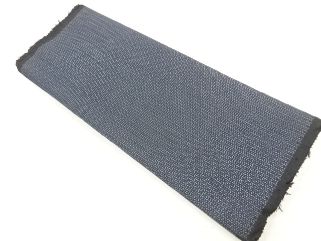 JAPANESE KIMONO / ANTIQUE ARAIHARI FOR HAORI / SILK / DORO OSHIMA TSUMUGI